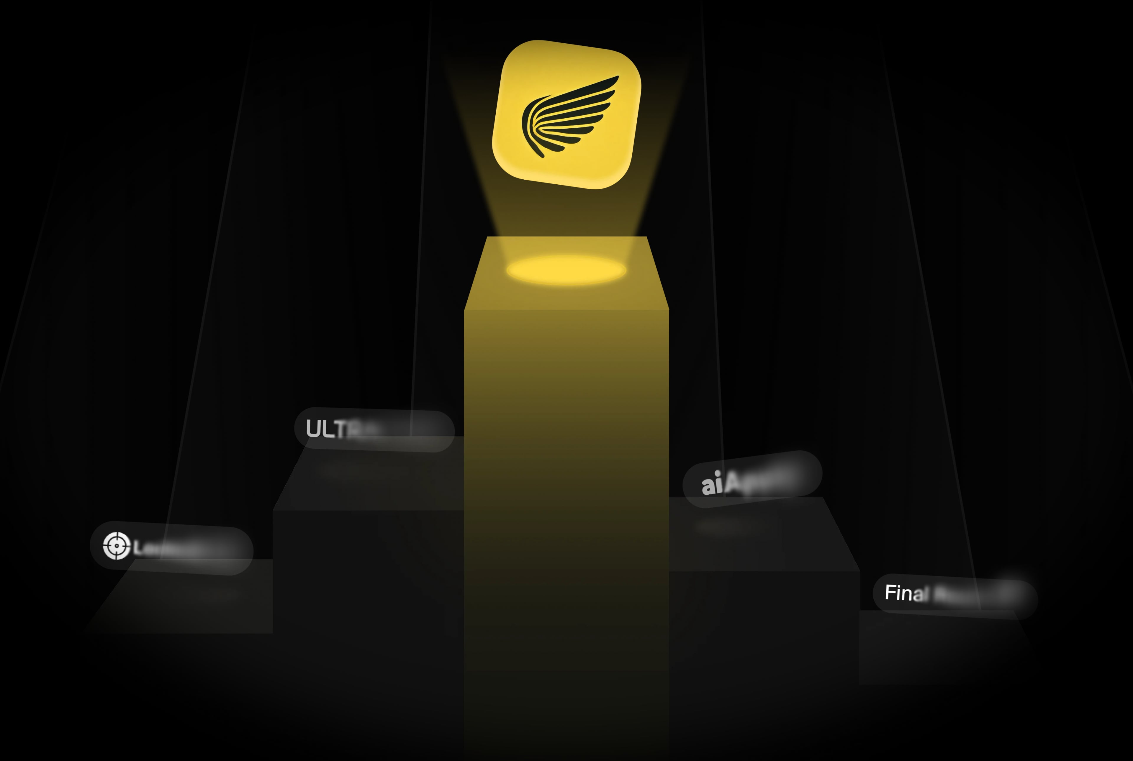 Interview Coder podium showing #1 position among competitors