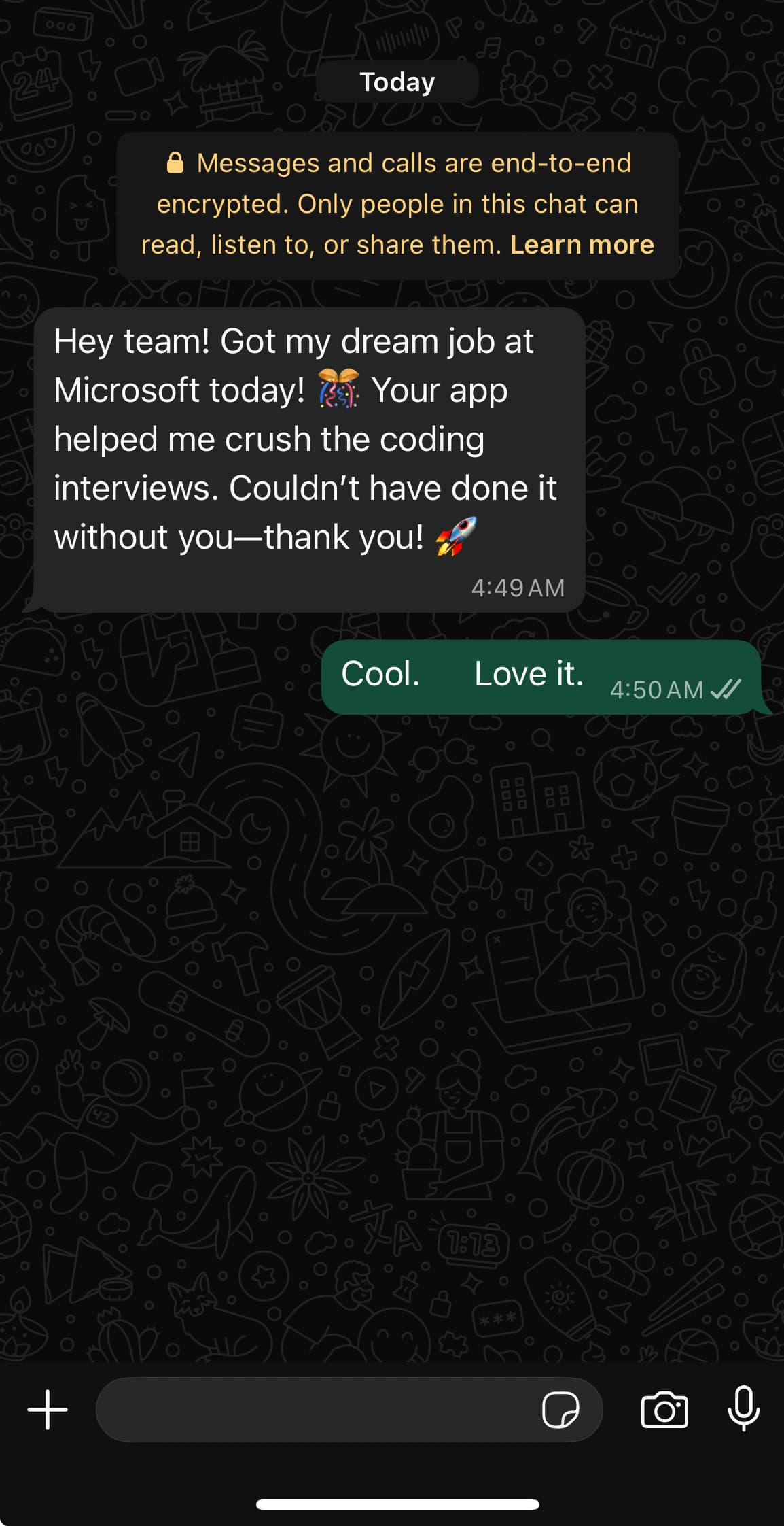 AI Interview Assistant - Anonymous User testimonial screenshot